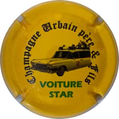 N°68f Voiture star, sos fantôme, fond jaune
Photo Bruno HEBMANN GONTIER
