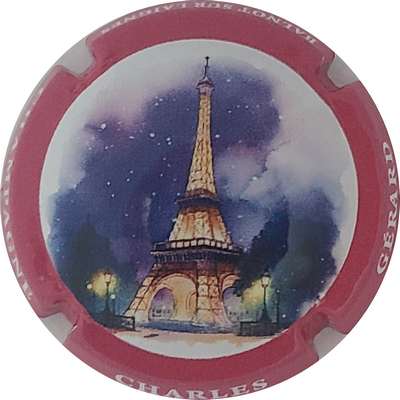 N°NR Jéroboam, Tour EIFFEL, contour rouge
Photo Joëlle MENNORET
Mots-clés: NR