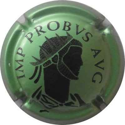 N°01a Vert métallisé et noir, cuvée Empereur Probus
Photo THIERRY Jacques
