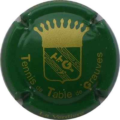 N°06 Série de 4, (tennis de table de grauves), vert et or
Photo PIERRICK
