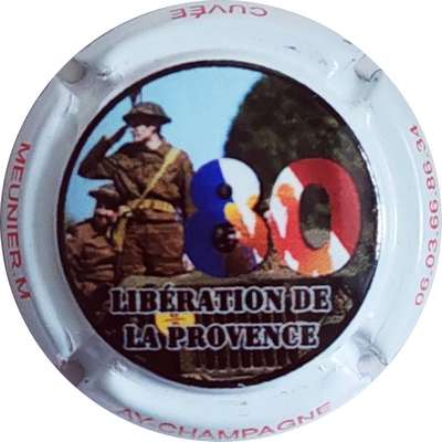 N°NR Série de 6 (80 ans de la libération de la Provence)
Photo Christophe LELU
Mots-clés: NR