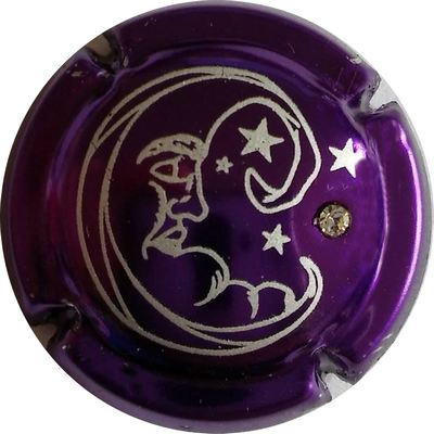 C13 Série (Lune et étoiles) violet et blanc, avec strass
Photo Alexandre LE FAUCHEUR
