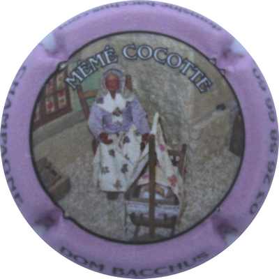 N°30c Mémé cocotte, contour mauve
Photo Alain COUTEAT
