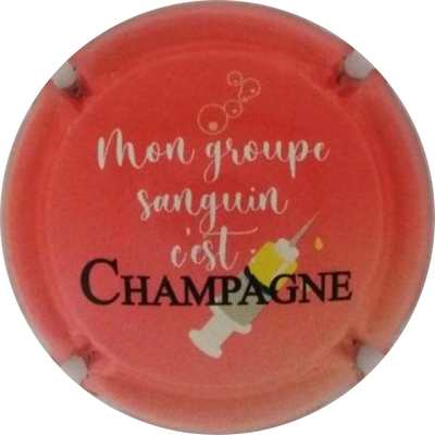 N°1215 Mon groupe sanguin c'est champagne
Photo Jacky MICHEL
