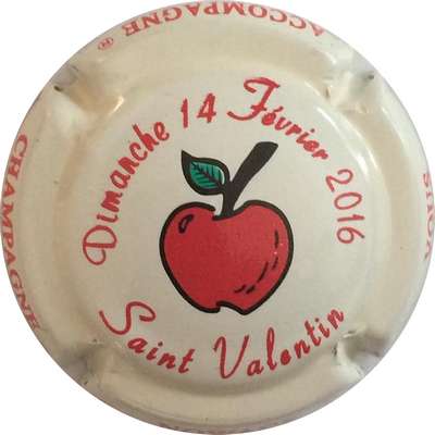 N°59 Saint-Valentin 14 Février 2016, feuille a gauche
Photo Nadia KUUS
