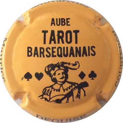 N°075 Tarot Barsequanais, orange et noir
Photo Bruno Hebmann GONTIER
