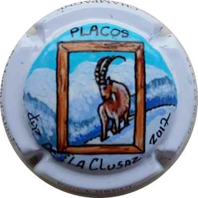 N°035c Placos de la clusaz 2017, peinte à  la main
Photo Paul COSPAR
