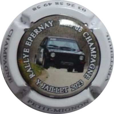 NR Rallye Epernay 2023, personnalisée Petit Mignon, contour blanc
Photo Vincent LOUVET
Mots-clés: NR