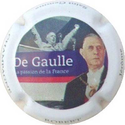 N°05 Série de 6 (président contour blanc) Charles DE GAULLE
Photo J.R.
