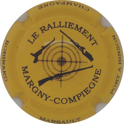 N°15 Margny-les-compiegne, Le Ralliement, jaune et noir
Photo Champ'Alsacollection
