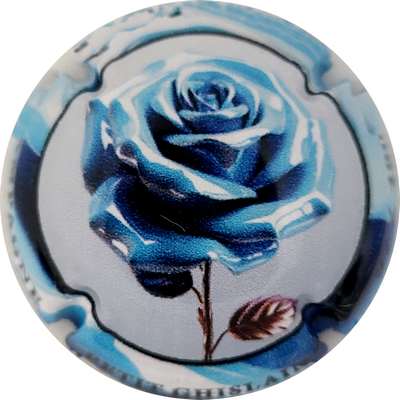 N°23f Rose bleue, 480 expl
Photo Joëlle MENNERET
