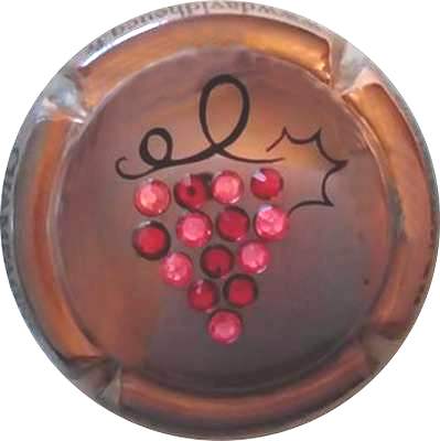 N°072c Grappe, rosé, strass rouge et rose
Photo Paul COSPAR
