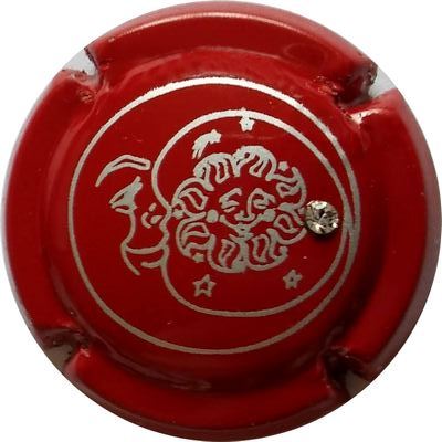 C13 Série (lune et soleil) rouge et blanc, avec strass
Photo Alexandre LE FAUCHEUR
