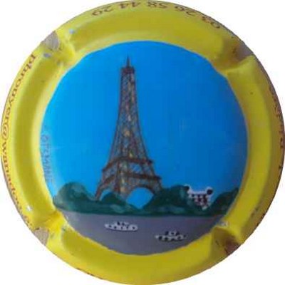 N°016a Tour Eiffel, peinte à  la main, tirage 300
Photo THIERRY Jacques
