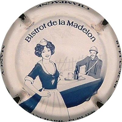 N°01 Série La Madelon, Bistrot de la Madelon, fond blanc
Photo BENEZETH LOUIS
