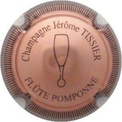 N°08 Série de 4 Jérome ( une flà»te pomponne), rosé et noir, striée
Photo J.R.
