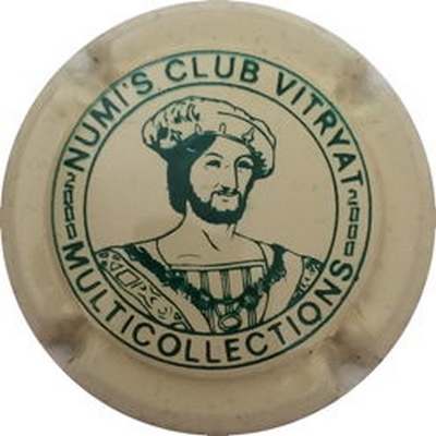 N°01 Numi's  Club Vitryat, 2000, crème et vert
Photo HELIOT Laurent
Mots-clés: PUBLICITAIRE;CLUB