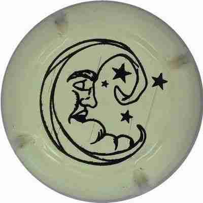 C13 Série (Lune et étoiles) blanc-crème et noir
Photo Franck Kerdoncuff
