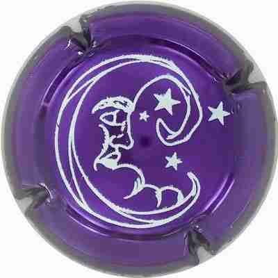 C13 Série (Lune et étoiles) violet métallisé et blanc
Photo Franck Kerdoncuff
