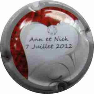 _NR Mariage ANN ET NICK, contour gris
Photo GAXATTE BERNARD
