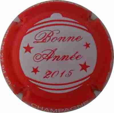 N°054d Bonne année 2015, contour rouge
Photo DEMOLIN Gérard
