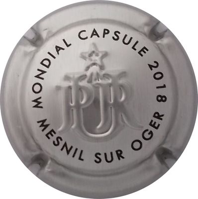 _Notée à  mondial de la  capsule 2018, N°26a  Estampée métal
