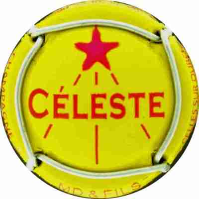 N°32 Cuvée Céleste 2015, jaune étoile émaillée  rouge, 750 exemplaires sur Millésime 2009
Photo Jean-Pierre DAMOUR

