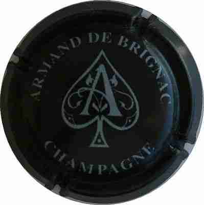 N°27a Jéroboam Armand de Brignac. Ecriture argent sur fond noir
Photo Jacques
