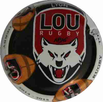 N°229d Jéroboam LOU RUGBY 2014-2015, fond noir
Photo Jacques
