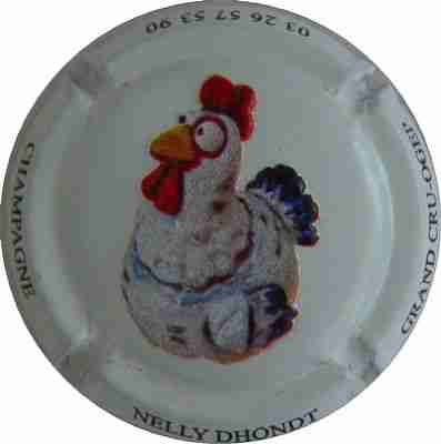 N°09c Jéroboam, poule sur fond blanc
Photo Jacques
