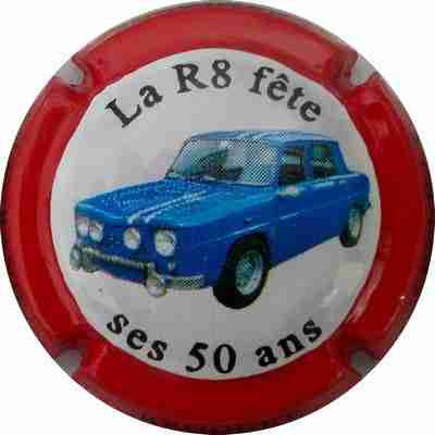 N°05b La R8 fàªte ses 50 ans, contour rouge
Photo MURAT André


