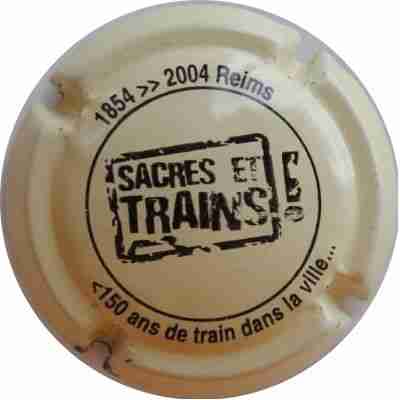 NR Sacres et trains, 150ans de train dans la ville, 1854/2004, crème et noir
Photo BERCE Luc
Mots-clés: COMMEMORATIVE