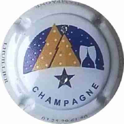 N°010a Blanc, bleu et or, avec 2 strass
Photo Bernard DUQUENNE
