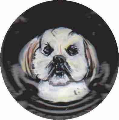 N°010a Fond noir, peinte à  la main par Lydia
Image Yves STEFANI
