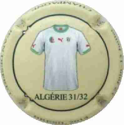 N°12f 4ème série, Algérie, coupe du monde du Brésil, 31 sur 32
Photo J.R.
