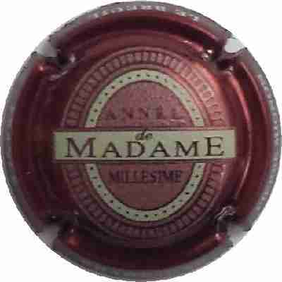 N°131d Année Madame, millésime, bordeaux métallisé, crème et rose
Photo Jean-Christian HENNERON
