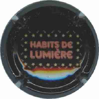 N°16b Habits de Lumière, noir, lettres rouges
Image Yves STEFANI
