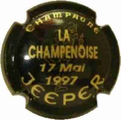 N°18 Série de 4 (la champenoise), noir et or, 17 mai 1997, commémorative
Image Yves STEFANI
