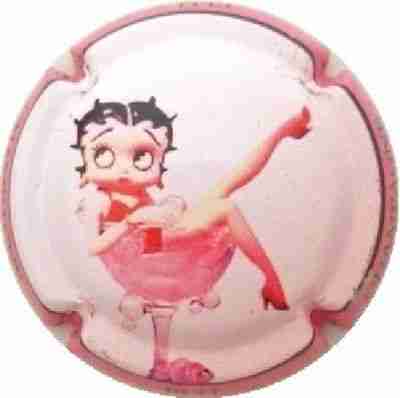 N°01 Betty Boop, fond rose
Photo JR
