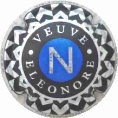 N°24 Puzzle, 08 sur 10, métal et noir, N de EXCELLENCE, centre bleu
Photo J.R.
