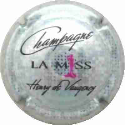 N°21 La Miss, métal pailleté, noir et rose
Photo JR
