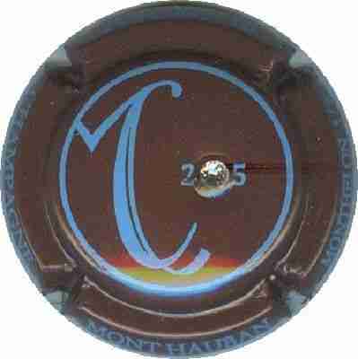 N°017b Marron et bleu, avec strass
Image Yves STEFANI
