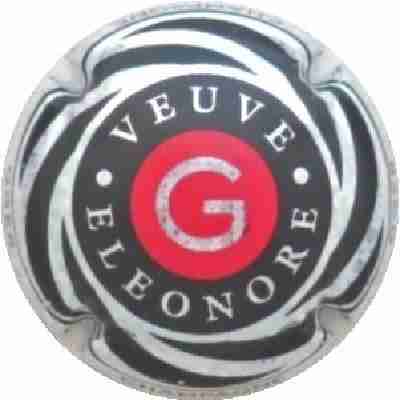 N°22 Puzzle, 4 sur 8, métal et noir, G de ELEGANCE, centre rouge
Photo J.R.
