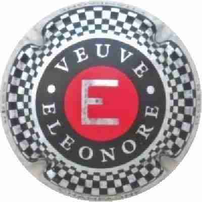 N°22 Puzzle, 8 sur 8, métal et noir, E de ELEGANCE, centre rouge
Photo J.R.
