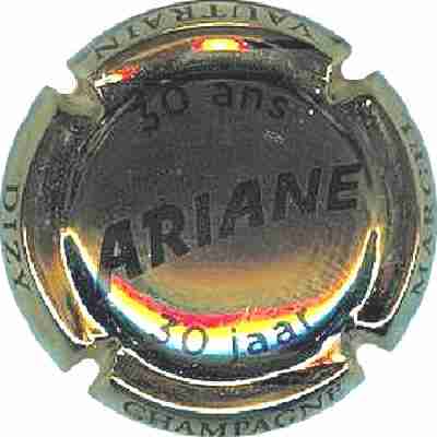 N°024a Ariane 30 ans, dorée à  l'or fin
Image Yves STEFANI
