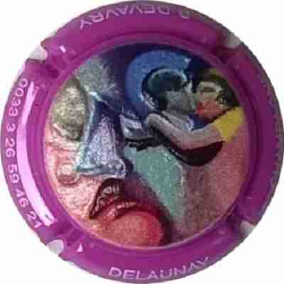 N°26 Emaillée, contour lilas
Photo Bernard DUQUENNE
