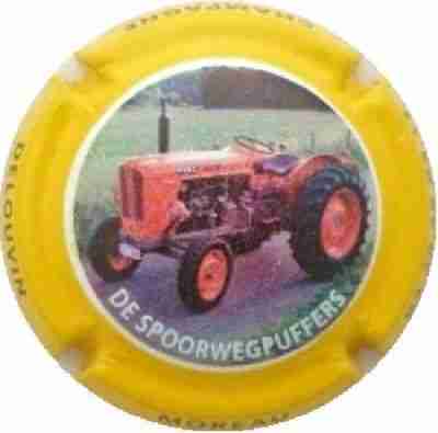 N°29 Contour jaune, Tracteur De Spoorwegpuffers
Photo JR

