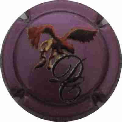 N°02b Griffon en relief, fond violet métallisé
Photo Laurent HELIOT
