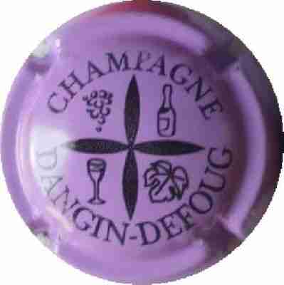 N°02 Série de 6 plaques (croix) mauve et noir 
Image Yves STEFANI
