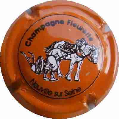 N°02 Série de 4, cheval, fond orange
Photo Annie REGY
